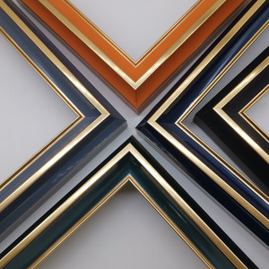 3545 Series Ps Line Picture Frame Decorative <b>Strips</b> 35x54mm Gold <b>Plastic</b> Frame Lines For Wall Art Decoration - Product Image 3