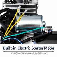 Moteur de moto 4 temps multi-cylindres 70-150cc, nouveau CDI, démarrage électrique, OEM ODM personnalisé, compatible Yamaha, fabrication en usine