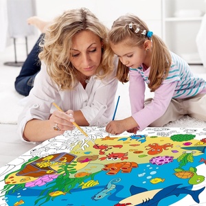 En gros, Poster de coloriage personnalisé sur le thème de <span class=keywords><strong>la</strong></span> mer, Papier <span class=keywords><strong>à</strong></span> dessin DIY en rouleau, Grande nappe, Artisanat artistique pour <span class=keywords><strong>la</strong></span> décoration murale <span class=keywords><strong>à</strong></span> <span class=keywords><strong>la</strong></span> maison et <span class=keywords><strong>à</strong></span> l'école - Product Image 6