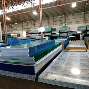 Feuille de soleil de panneau de chauffage UV de <span class=keywords><strong>polycarbonate</strong></span> transparent pour des feuilles gaufrées de PC de bâtiment de serre - Product Image 6