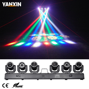 Barra Luminosa Portatile 6IN1 con Treppiede, Effetto Laser RGB, Controllo DMX, Attrezzatura per Illuminazione DJ Mobile - Product Image 1