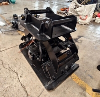 Compacteur à plaque vibrante à entraînement hydraulique AORIS pour excavatrice de 4 à 9 tonnes