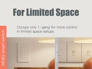 Tuya WIFI Control 1 gang Neutral Live Wire Alexa Echo Compatible Smart Wall Touch Light <span class=keywords><strong>Switch</strong></span> Push Button <span class=keywords><strong>Switch</strong></span> - Product Image 6