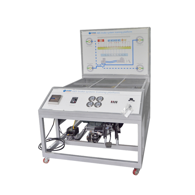 Car Training Simulator  Automotive ABS Braking System Training Bench Is Used for Practical Operation in Automotive Specialties