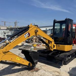 Excavadora de orugas usada Cat 303E de segunda mano de la marca japonesa Construction Cat, con pocas horas de trabajo, en stock, entrega rápida. - Product Image 1