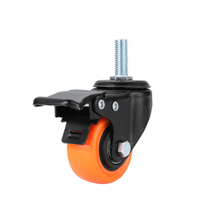 Hersteller Light Duty Möbel rollen 1,5/2/2,5 Zoll PVC Lenkräder 360-Grad-Drehschraube Typ Rolle - Product Image 2