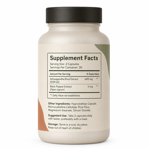 Capsules certifiées KSM66 d'Ashwagandha biologique antioxydante naturelle pour le soutien immunitaire des adultes, la gestion de l'énergie et le soutien du sommeil - Product Image 6