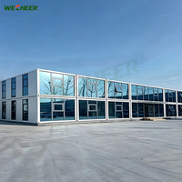 Maisons conteneurs préfabriquées sur mesure, conteneurs plats isolés pour hôtel, complexe hôtelier, bureau, dortoir