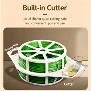 ลวดมัดต้นไม้เคลือบพลาสติกสีเขียวสำหรับงานสวน - Product Image 5
