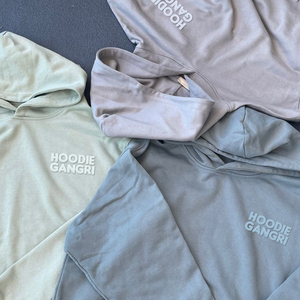 Axit rửa hoodie Drop Shoulder Jumper phong cách đường phố Boxy phù hợp với áo len cotton 480 GSM hoodie tùy chỉnh truyền nhiệt in áo - Product Image 6