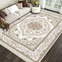 Grands tapis de luxe décoratifs persans personnalisés et bon marché pour machine à laver pour le salon