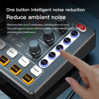 Carte son et interface audio OEM M8 Live avec effets de mixage DJ et changeur de voix stéréo