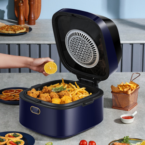 Friteuses à air domestique 7,5 L <span class=keywords><strong>Friteuse</strong></span> à air multifonctionnelle électrique <span class=keywords><strong>XXL</strong></span> chaude avec panier détachable - Product Image 5