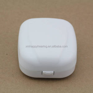 Estuche de Transporte de Alta Calidad y Conveniente para Kits BTE/CIC/FP, Material ABS Blanco, HappyHearing - Product Image 2
