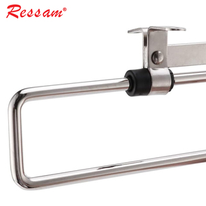 Ressam Extention Adjustable Wardrobe <strong>Rail</strong> Tube Top Mounted Pull Out Sliding Telescopic <strong>Clothes</strong> Hanger