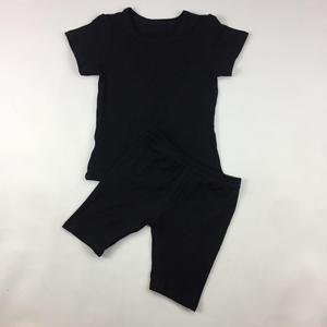 Ensemble short et t-shirt à manches courtes en coton doux pour bébés filles, 40 couleurs, avec short légèrement ajusté, tenues pour enfants - Product Image 6