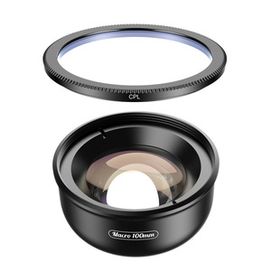 Objectif d'appareil photo pour téléphone portable Apexel Mobile, puissant, macro HD, à clipser, objectif macro 100 mm pour iPhone Android - Product Image 3