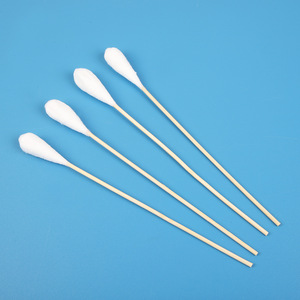 Hisopos médicos grandes de algodón, tamaño grande, hisopos de algodón estériles desechables para uso ginecológico, hisopos de algodón largos y grandes, 20 cm. - Product Image 4