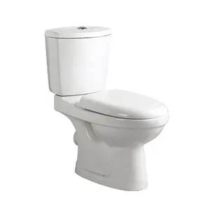 Sıcak satış banyo wc tuvalet koltuk ucuz su dolabı iki parçalı tuvalet