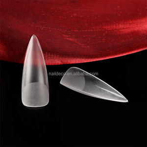 Puntas <span class=keywords><strong>de</strong></span> Uñas <span class=keywords><strong>de</strong></span> <span class=keywords><strong>Gel</strong></span> Stiletto Largas Mate 2026 <span class=keywords><strong>de</strong></span> Cobertura Completa, Tamaño Ancho, Puntas Puntiagudas Artificiales para Arte <span class=keywords><strong>de</strong></span> Uñas - Product Image 1