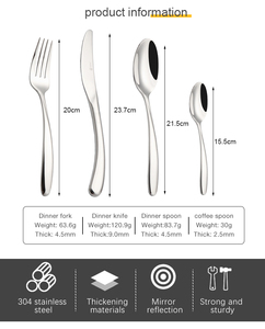 Fourchettes à dîner <span class=keywords><strong>de</strong></span> luxe, ensemble <span class=keywords><strong>de</strong></span> <span class=keywords><strong>couverts</strong></span>, fourchettes à dessert en acier inoxydable, ensemble <span class=keywords><strong>de</strong></span> <span class=keywords><strong>couverts</strong></span> en acier inoxydable <span class=keywords><strong>de</strong></span> <span class=keywords><strong>8</strong></span> pouces - Product Image 2
