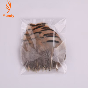 Plumas de Chukar Baratas al por Mayor de 2-4 Pulgadas para Manualidades, Bodas, Atrapasueños, Plumas de Ala Gris, Decoraciones de Carnaval y Navidad - Product Image 6
