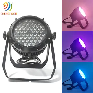 무대 조명 장비 54Pcs RGBW Led 파 빛 54x3w 전문 Led 파