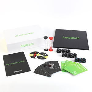 Jeu de société avec minuterie et sable imprimés, lot de 10 dés, activités amusantes, pour sortie en société, amusant - Product Image 5
