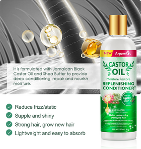 Nutre 4C y fortalece el cabello dañado Shamppo y acondicionador Cuidado del cabello rizado - Product Image 5