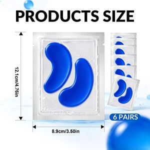 Patch Occhi GHK-Cu Peptidi di Rame Blu per la Cura della Pelle - 6 Paia - Lenisce, Riduce le Rughe Sottili, Idrata, Nutre - Product Image 2