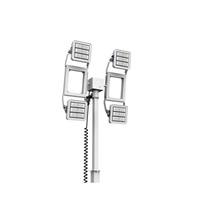 ENERGYFIT 4*100W IP65 Projecteur LED Solaire Mobile Dimmable à Angle de Faisceau de 360° sur Remorque pour Exploitations Minières et Événements Extérieurs