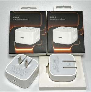 Chargeur USB C PD 40W pour iPhone 17 16 15 14 Pro Adaptateur d'alimentation pliable Charge rapide Chargeur iPhone Adaptateur d'alimentation USB C - Product Image 2