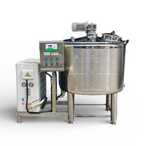 Meilleur <span class=keywords><strong>prix</strong></span> pour le chauffe-eau industriel, 1000 litres, 500 litres, horizontal, sanitaire, en acier inoxydable, réservoir de chauffage et de refroidissement du lait en vrac, serpentin - Product Image 3