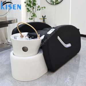 KISEN New Intelligent Electric Massage Shampoo <b>Bed</b> Hair Salon Fully Automatic Shampoo Hairdressing Flushing Shampoo <b>Bed</b> - Product Image 4