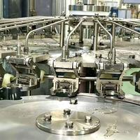 Máquina de llenado y tapado de líquidos y gránulos Rinser para líneas de embotellado PET de pulpa de frutas, zumos, nata de coco, yogur y bebidas con partículas.