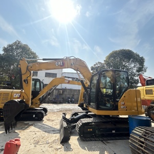 Excavadora Caterpillar CAT307.5 usada original a precio económico, excavadora de cadenas CAT307.5 en buen estado a la venta. - Product Image 3