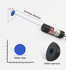 New Highly Qualified 20mw 40mw 50mw 450nm 405nm Aluminium Glass Blue Dot Line Cross <b>Laser</b> Module High Safety <b>Level</b> - Product Image 4