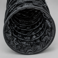Conduite de ventilation minier industrielle en plastique, ignifuge, antistatique, pliable, flexible, découpable, professionnelle pour tunnels