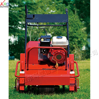 Machine de décompression du sol pour pelouse, machine de forage de trous profonds de 80 mm pour l'aération du sol et la perméabilité à l'eau