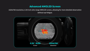 384*288 Termal ottica termica per la caccia termocamera per mirino telescopico con telemetro Laser - Product Image 6