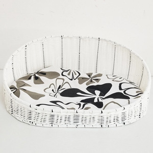 <span class=keywords><strong>Panier</strong></span> de rangement pliable en plastique PP tressé, moderne, écologique, durable, imperméable, toutes saisons, <span class=keywords><strong>beige</strong></span> et marron, pour chiens - Vente en gros - Product Image 3