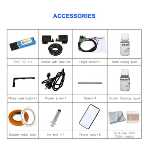 Stampante UV per Cover di <span class=keywords><strong>Telefoni</strong></span>, Bottiglie di Vetro, Penne, PVC, Acrilico, Ceramica, Metallo, Macchina per Stampa con Effetto UV, Macchina per Stampa DTF Fai-<span class=keywords><strong>da</strong></span>-Te - Product Image 6