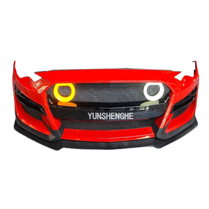Parachoques Delantero de Alta Calidad para Ford Mustang 10-14, Actualización a Estilo Deportivo <span class=keywords><strong>Shelby</strong></span> <span class=keywords><strong>GT500</strong></span> con Luces - Product Image 4