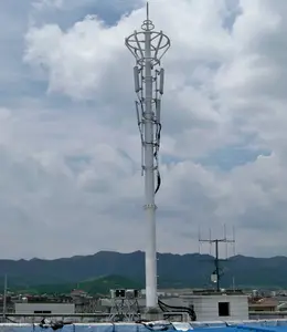 18 м 20 м 25 м 30 м оцинкованная стальная телекоммуникационная антенна стойка интернет-радио башня телекоммуникационная монополь