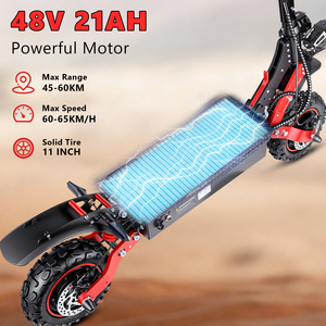 Trottinette Électrique Double Moteur 48V 21Ah pour Adultes, Vente en Gros, Stock UE Entrepôt Allemagne, Usine OEM ODM - Product Image 4