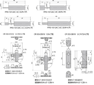 Hấp thụ tác động nhẹ tủ bếp cửa gần hơn van điều tiết để kiểm soát chuyển động tuyến tính - Product Image 2