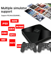 Boîte de jeu G5 9.1 Système Android Contrôle sans fil HD 4K Super Console Boîte de jeu vidéo 50+ émulateurs 40000+ jeux rétro avec boîte TV