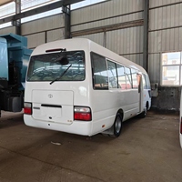 Bus Toyota Coaster d'occasion de haute qualité, 30 places, 2019, avec moteur 6 cylindres 1HZ