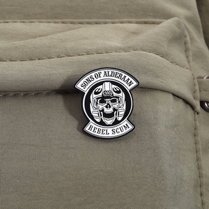 Sons of Alderaan esmalte Pin Rebel Scum insignia Sci Fi <span class=keywords><strong>película</strong></span> broche regalo para Fans mochila joyería al por mayor - Product Image 3