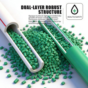 ข้อต่อท่อ PERT คุณภาพสูง ทนทาน ยืดหยุ่น ขายดี ใช้เชื่อมต่อแรงดันสูง เป็นมิตรกับสิ่งแวดล้อม วัสดุสำหรับประปา ท่อส่งน้ำ - Product Image 1